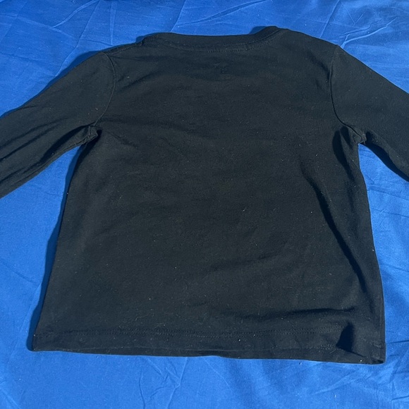 Kids Black Halloween Pumpkin Tee - Size 2T - Picture 3 of 5